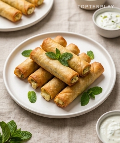 Cigares de courgettes feta-mozzarella : le croustillant qui fait craquer tout le monde