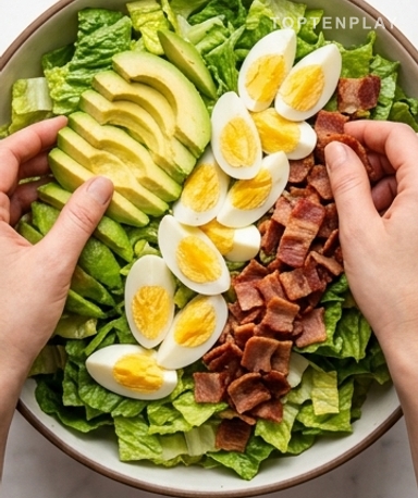 La vinaigrette en premier