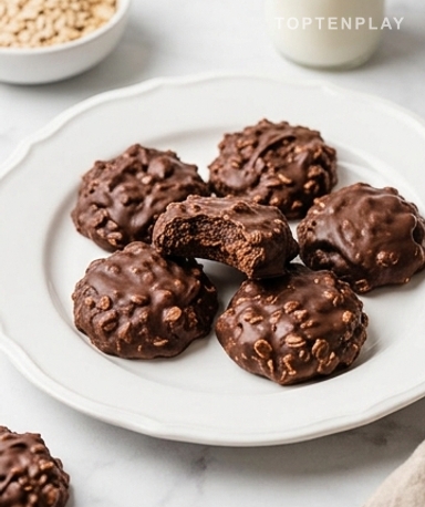 Cookies Sans Cuisson Chocolat-Cacahuète : La Recette Irrésistible en 10 Minutes