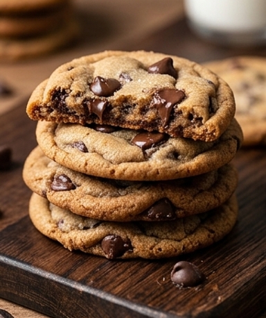 Cookies tout chocolat façon boulangerie