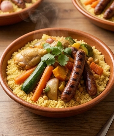 Couscous Poulet & Merguez