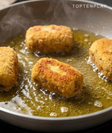 Das Öl testen, bevor Sie alles hineingeben