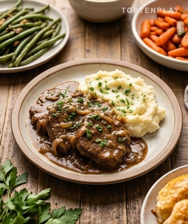 Cube Steaks à la Mijoteuse : La Viande Fondante et sa Sauce Brune Généreuse