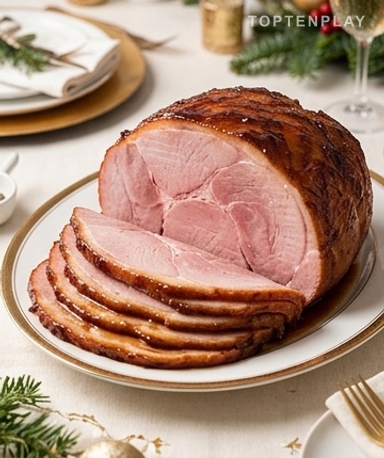 In Cola glasierte Putenkeule