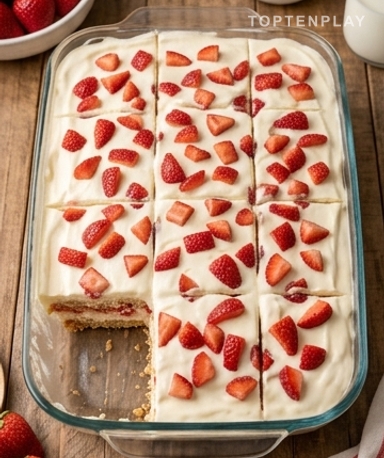 Dessert Crémeux en Couches aux Fraises : La Recette Facile qui Fait Son Effet