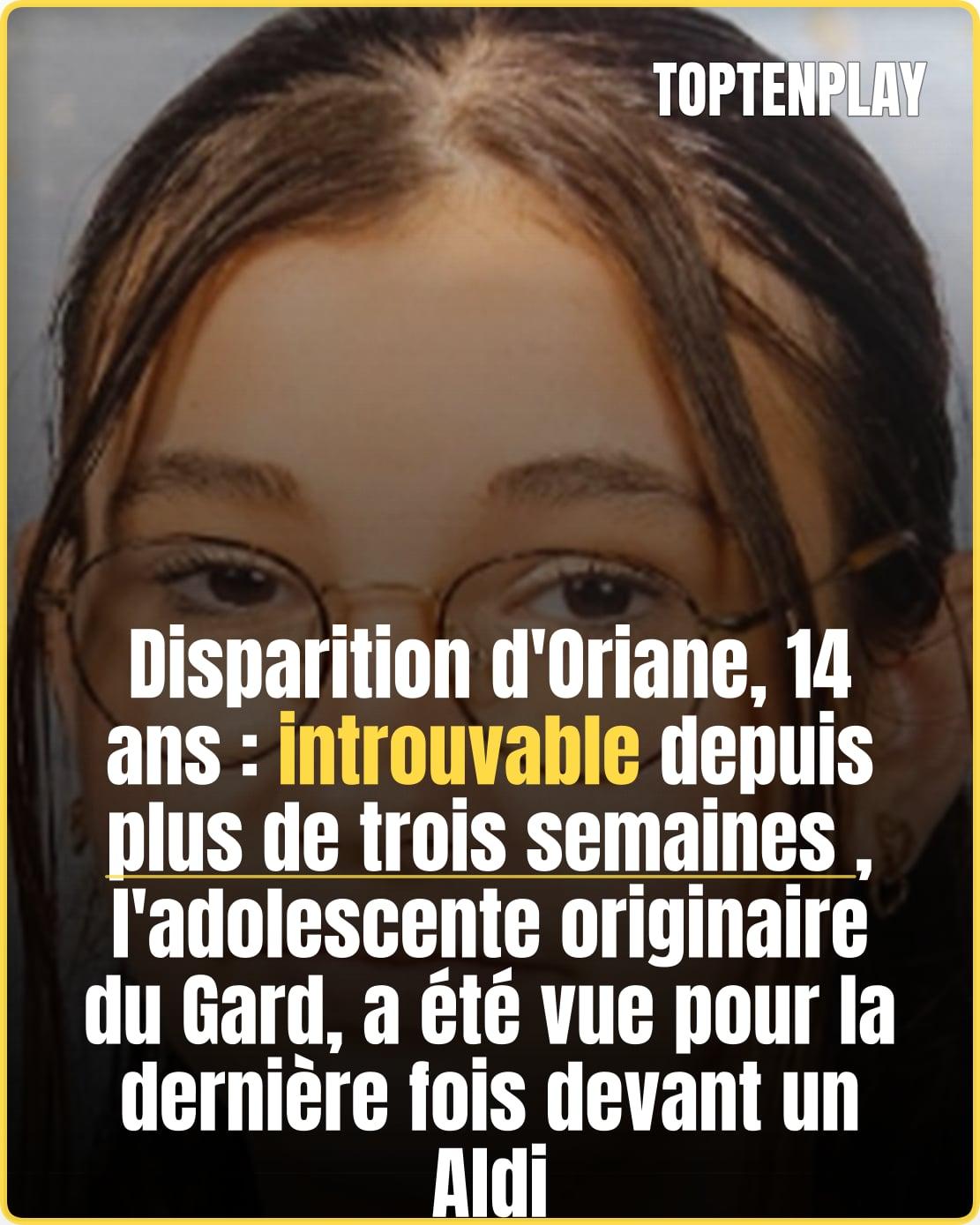 La gendarmerie lance un appel à témoins urgent pour retrouver l'adolescente disparue à Pierrelatte depuis le 19 mars.
