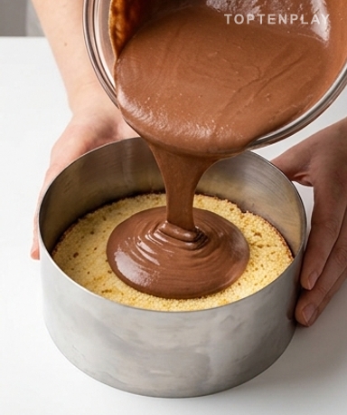 Den Biskuit vorbereiten