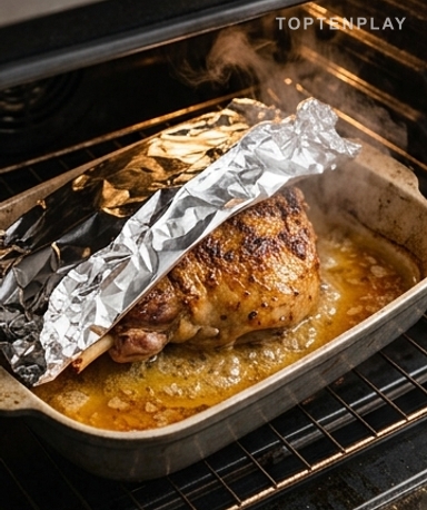 Le repos — aussi important que la cuisson