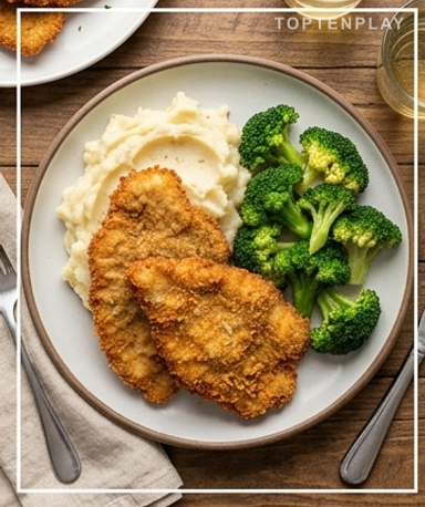 Knusprige Putenschnitzel mit Panko