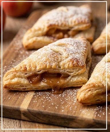 Feuilletés aux pommes express