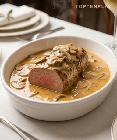 Filet Mignon de Veau Crème & Champignons : La Sauce Qui Change Tout