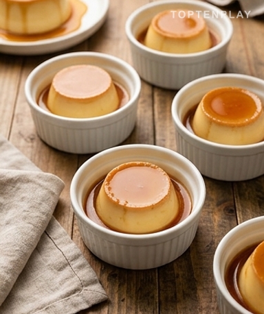 Flan à la Fécule de Maïs au Caramel : Crémeux, Sans Four et Prêt en 20 Minutes