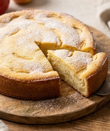 Fondant aux Pommes et Mascarpone