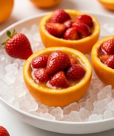 Fraises à la Maltaise