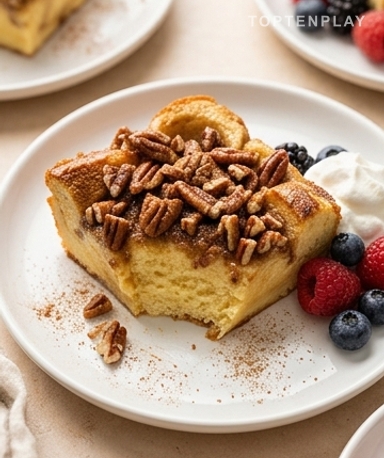 French Toast Casserole : le petit-déjeuner à préparer la veille qui régale tout le monde