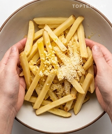 Séchez vos pommes de terre avant de faire quoi que ce soit d'autre