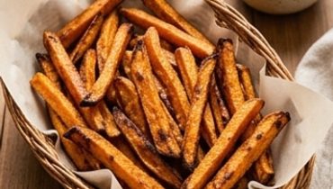 frites-de-patate-douce-au-four-la-methode-anti-mol cover