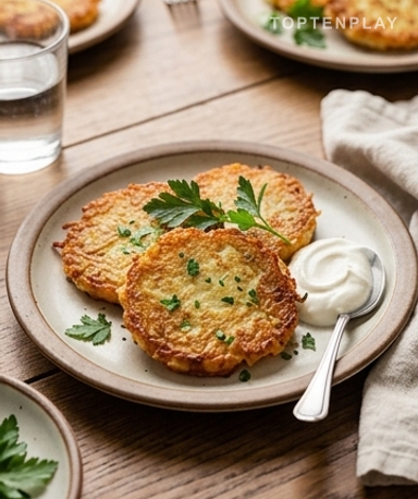 Galettes de Pommes de Terre : le Secret pour une Croûte Dorée et un Cœur Fondant