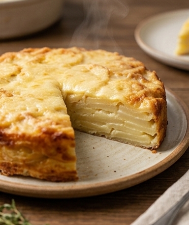 Gâteau de Pommes de Terre Fondant