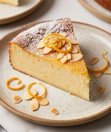 Gâteau de semoule à l'orange