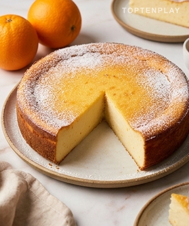 Gâteau de semoule à l'orange : fondant, parfumé et tellement réconfortant