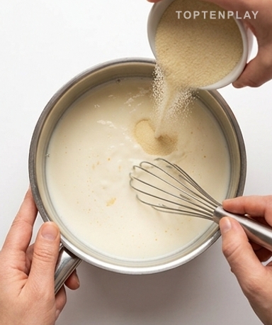 La base lait — ne pas brusquer les choses