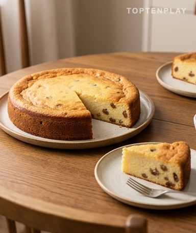 Gâteau de semoule aux raisins : le dessert fondant de grand-mère
