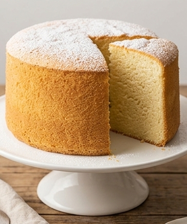 Gâteau Éponge Très Haut et Ultra-Moelleux