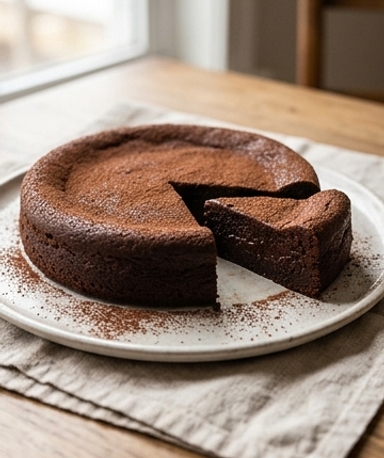 Gâteau Fondant au Chocolat 3 Ingrédients