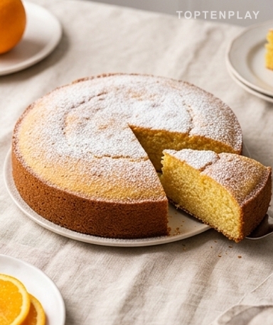 Gâteau Moelleux Amandes et Orange : Le Fondant qui Sent le Soleil