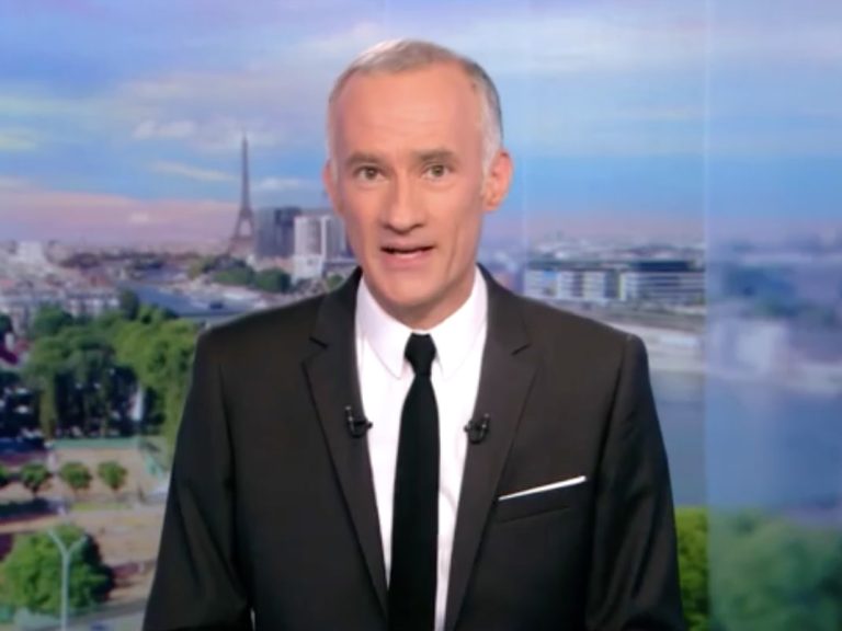 Gilles Bouleau célèbre en direct la naissance du petit Ulysse au 20h de TF1