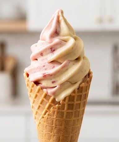 Glace au Cottage Cheese Crémeuse (5 Minutes)