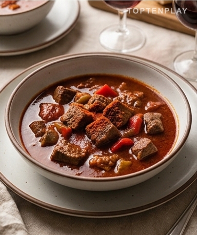 Goulash Hongrois : Le Ragoût au Paprika qui Fond en Bouche