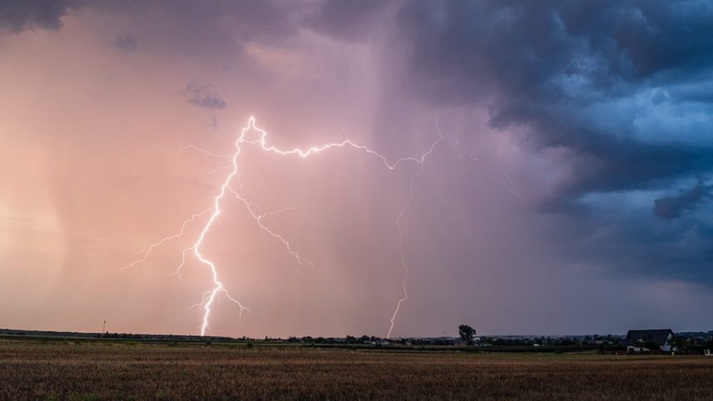 Goutte froide sur la France : une semaine d'orages violents de début mai