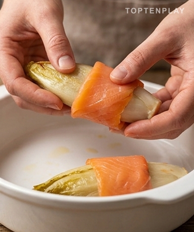 Zuerst der Chicorée — hier entscheidet sich alles