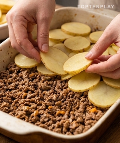 Das Fleisch ohne Eile anbraten