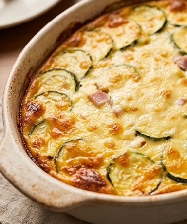 Gratin de Courgettes au Fromage