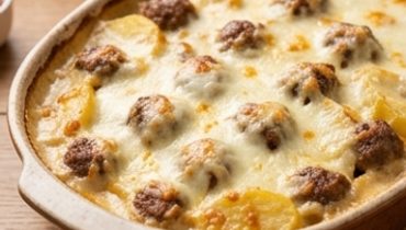 gratin-de-pommes-de-terre-aux-boulettes-de-b-uf-et cover