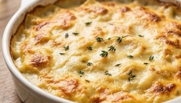 Gratin de ravioles poireaux et chèvre : prêt en 30 minutes et ultra fondant