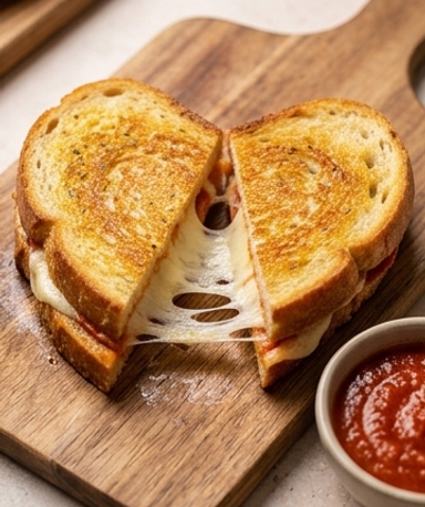 Grilled Cheese Pizza