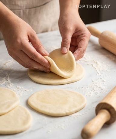 Préparez la pâte au moins deux heures avant de passer à table