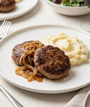 Hamburger Steaks Maison : Des Galettes de Bœuf Juteuses et Savoureuses