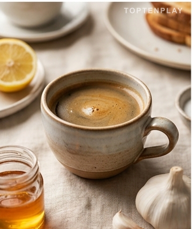 Infusion café à l'ail : la boisson qui surprend (et qui fait du bien)