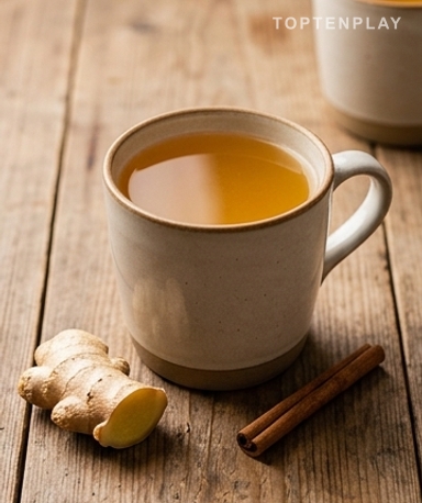Infusion gingembre-cannelle du soir : la boisson qui soulage les jambes lourdes