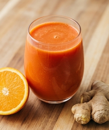 Jus Anti-Inflammatoire Tomate Carotte Gingembre