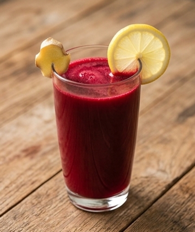 Jus betterave-gingembre-citron