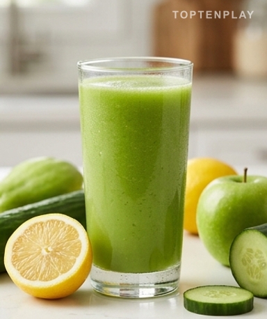 Jus Concombre Pomme Verte et Chayotte : La Boisson Fraîche du Quotidien