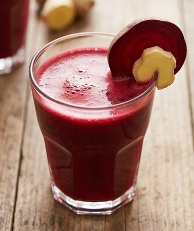 Jus de Betterave au Gingembre