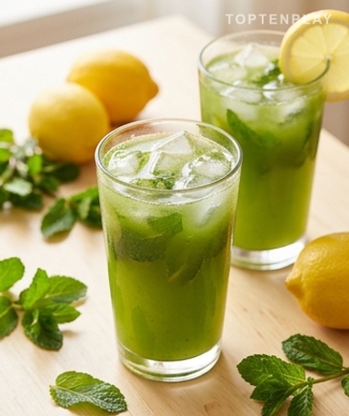 Jus Menthe Citron Maison : La Boisson Détox Fraîche Qui Fait du Bien