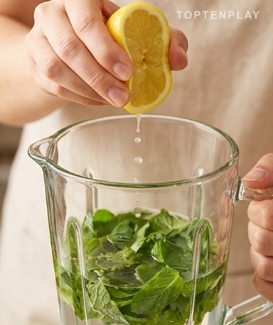 La menthe, ça se prépare à la main